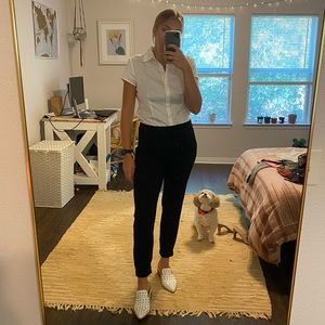 Banana republic black work pants